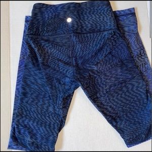 Blue Wunder Under Lululemon Leggings